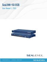 SeaLevel 2163 Series +16-232.RJ USB to 16-Port User manual