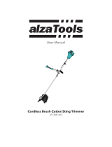 alza Tools AT-CBBC40V Cordless Brush Cutter-Sting Trimmer User manual