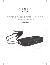 POWER PATCH E416897 Proplus Jolt Technology Jump Starter User manual