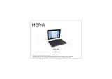 Hena Digital Technology NID-1080 2-in-1 Detachable Core Tablet User manual