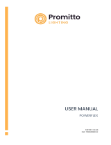 Promitto LIGHTING Powerflex 1500 User manual