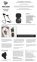 PRO EARS B01J5BQSX2 Amplification and Protection Devices User manual