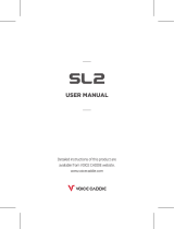 VOICE CADDIE SL2 User manual
