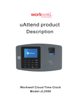 workwell TECHNOLOGIES JL2500 Cloud Time Clock User manual