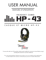 Steelplay HP-43 User manual