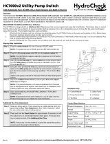 HydroCheck HC7000v2 User manual
