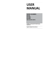 FOAMit SP-5N User manual