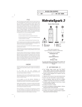 hidrate HidrateSpark 3 Smart Water Bottle User manual