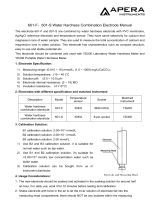 Apera 601-F User manual