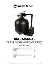 swim and fun 800 User manual