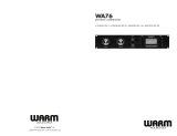 WARM WA76 User manual