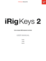 IK Multimedia iRig Keys 2 User manual