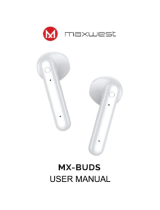 MaxWest MX-BUDS User manual