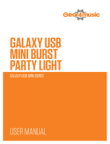 Gear4music GALAXY-USB-MINI-BURST User manual