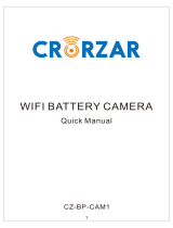 CRORZAR CZ-BP-CAM1 User manual