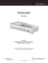 Woodson W.BMA22 Row 2 Bay Large Bain Marie User manual