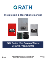 Rath 2400 Series User manual