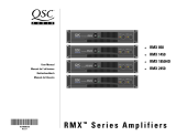 QSC RMX 850 User manual