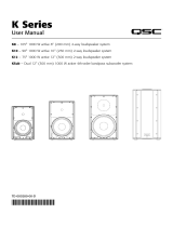 QSC K series User manual
