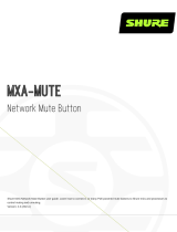 Shure MXA-MUTE User manual