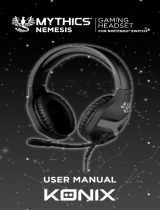 KONIX Mythics Nemesis User manual