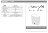 Audibax Roma 120 Go User manual