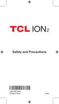 TCL T501L Phone Case Cover User manual