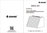 Donner DDA-20 20 Watt E-Drum Amplifier User manual