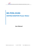 Baudcom BD-PON-J310G User manual
