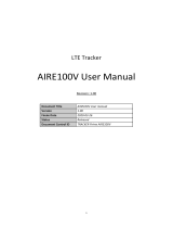 Micron Electronics AIRE100V LTE Tracker User manual