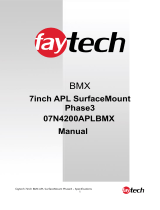 Faytech BMX 7 Inch APL SurfaceMount User manual