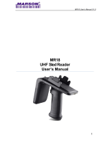 Marson MR18 User manual