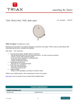 Triax TDS 100LG User manual