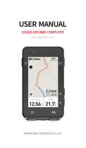 iGPSport iGS630 GPS Bike Computer User manual