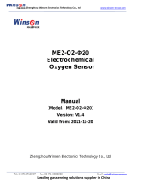 WinsenME2-O2-Ф20 Electrochemical Oxygen Sensor
