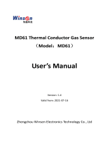 Winsen MD61 User manual