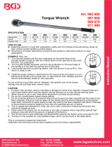 BGS technic 965 User manual