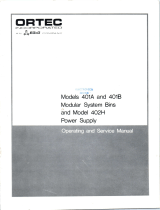 Ortech 401A User manual