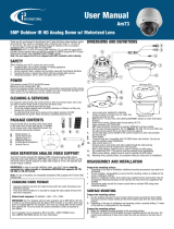 i3-TECHNOLOGIES Am73 5MP Outdoor IR HD Analog Dome User manual