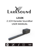 LARKSOUNd L210K User manual