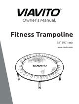 Viavito 38 Inchs (97 cm) Fitness Trampoline User manual