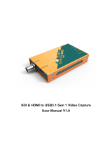 AVMATRIX SDI and HDMI to USB3.1 Gen 1 VideoCapture User manual