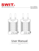 SWIT CURVE500 Tx User manual