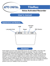 aTTo Digital TileRec User manual