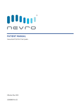 Nevro PR1D3000 User manual