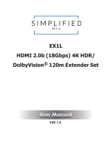 SIMPLIFIED MFG EX1L User manual