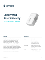 Samsara Unpowered Asset Gateway AG51 User manual