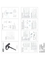 Earphones G6 User manual