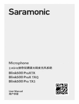 Saramonic Blink500 ProX TXQ User manual