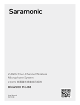 Saramonic Blink500 Pro B8 User manual
